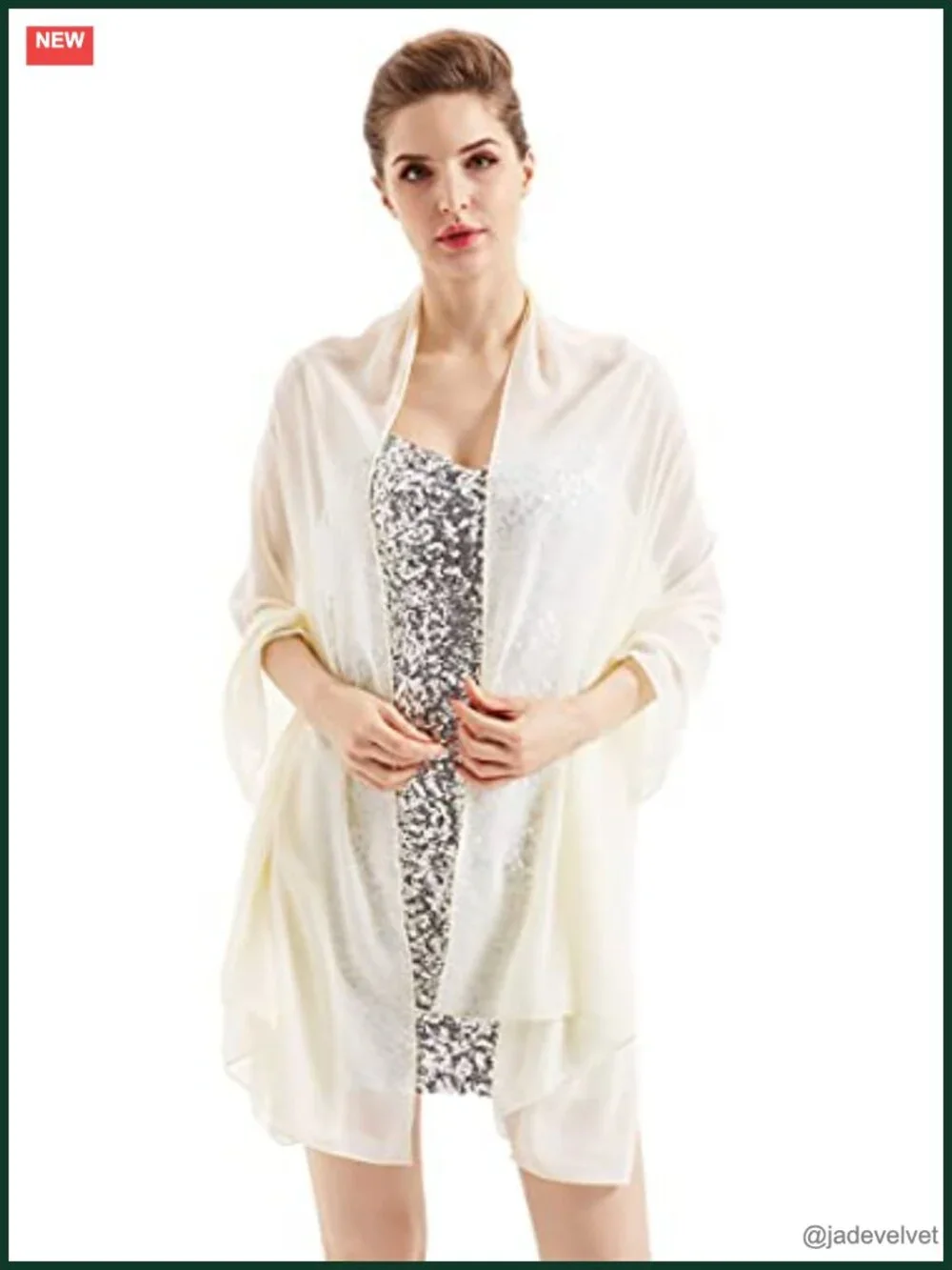 Chiffon Scarf Wrap Shawl Bridesmaid Wedding Hijab Lightweight 75x27 Inches